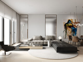 Distinctive Modern Apartment With A Dash Of Panache