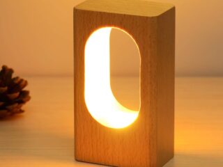 Product Of The Week: Dimmable LED Wood Table Lamp