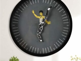 Product Of The Week: Bruce Lee Kung Fu Wall Clock