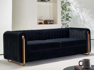 51 Black Couches that Blend Comfort and Chic Visual Drama