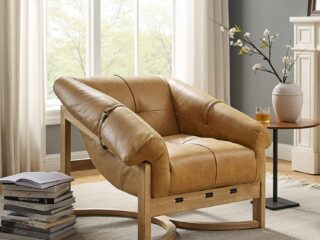 51 Leather Accent Chairs from Classic to Contemporary