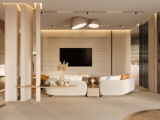 Beige Interiors That Range From Maximal To Minimal