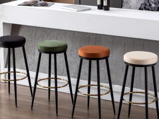 51 Upholstered Bar Stools That Blend Comfort and Style Seamlessly