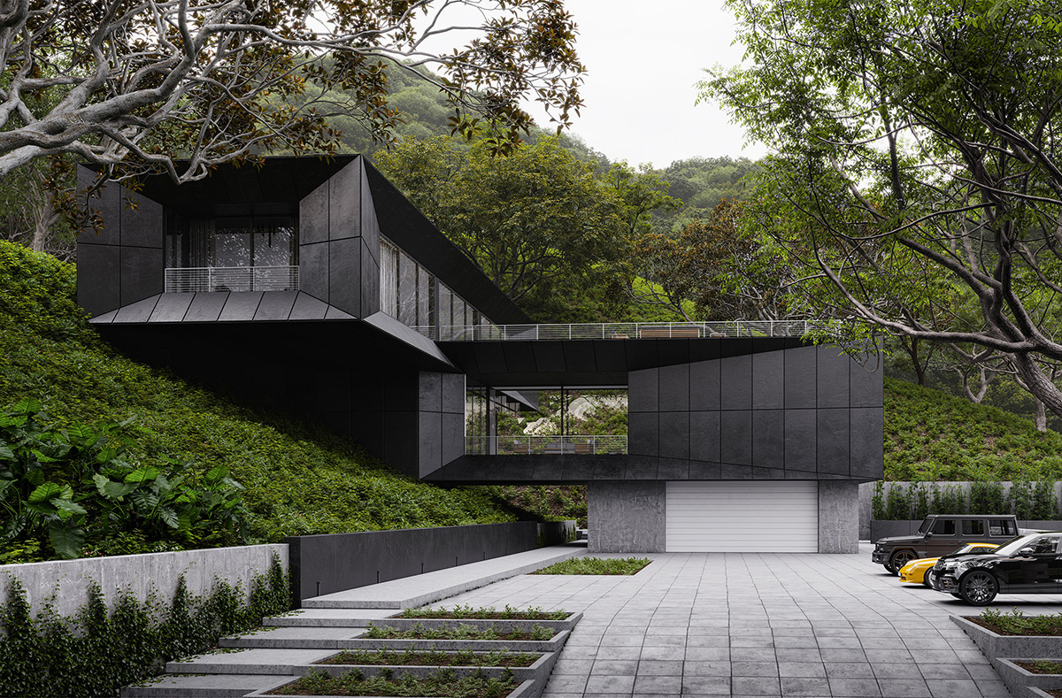 black house architecture | Interior Design Ideas