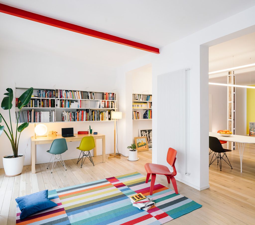 colorful home office | Interior Design Ideas