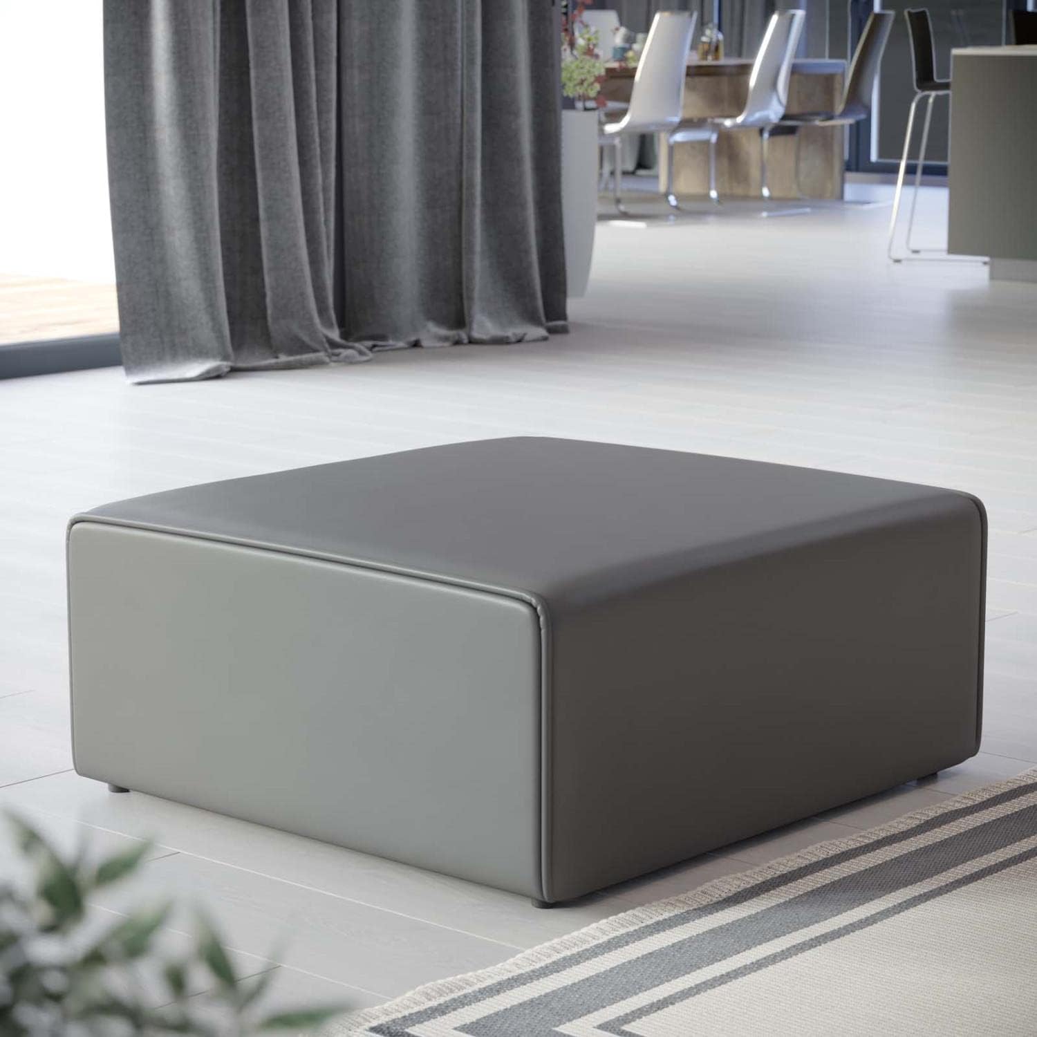 grey faux leather ottoman minimalist modern living room furniture for sale on amazon unique cocktail ottomans for ultra modern interior decor theme ideas upholstered furniture