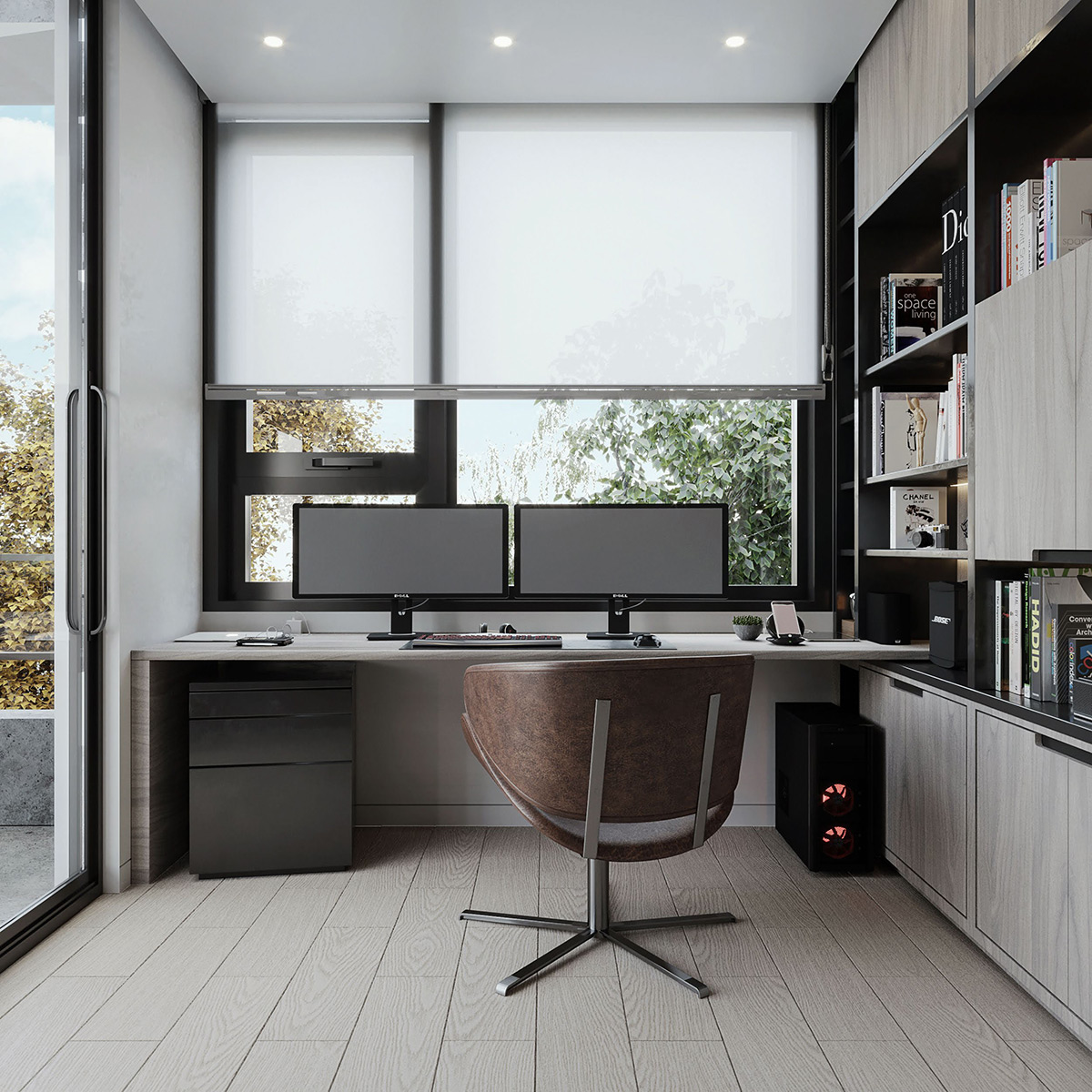 Sophisticated Home Office Interior Design Ideas