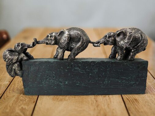 family ties elephant statue