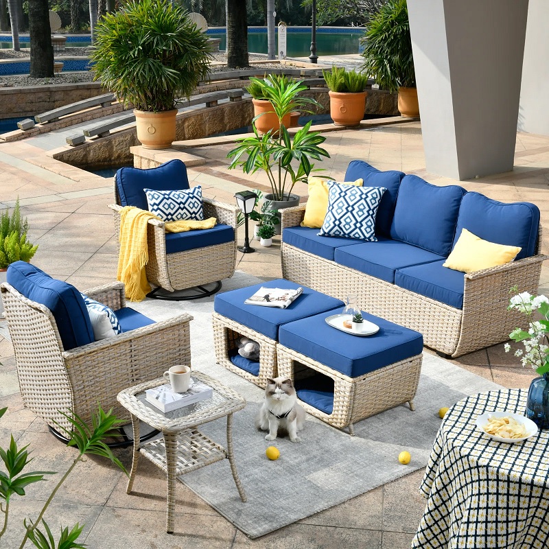 five person outdoor furniture set for patio living room inspiration two ottoman coffee tables with three person outdoor sofa patio furniture covers blue designer set