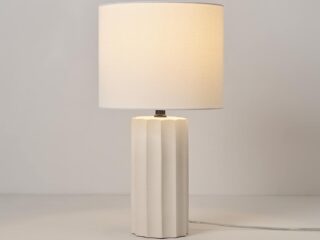 Product of the Week: White Concrete Table Lamp