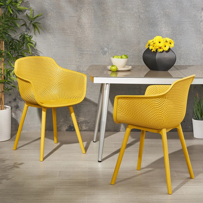 Yellow chairs for online sale