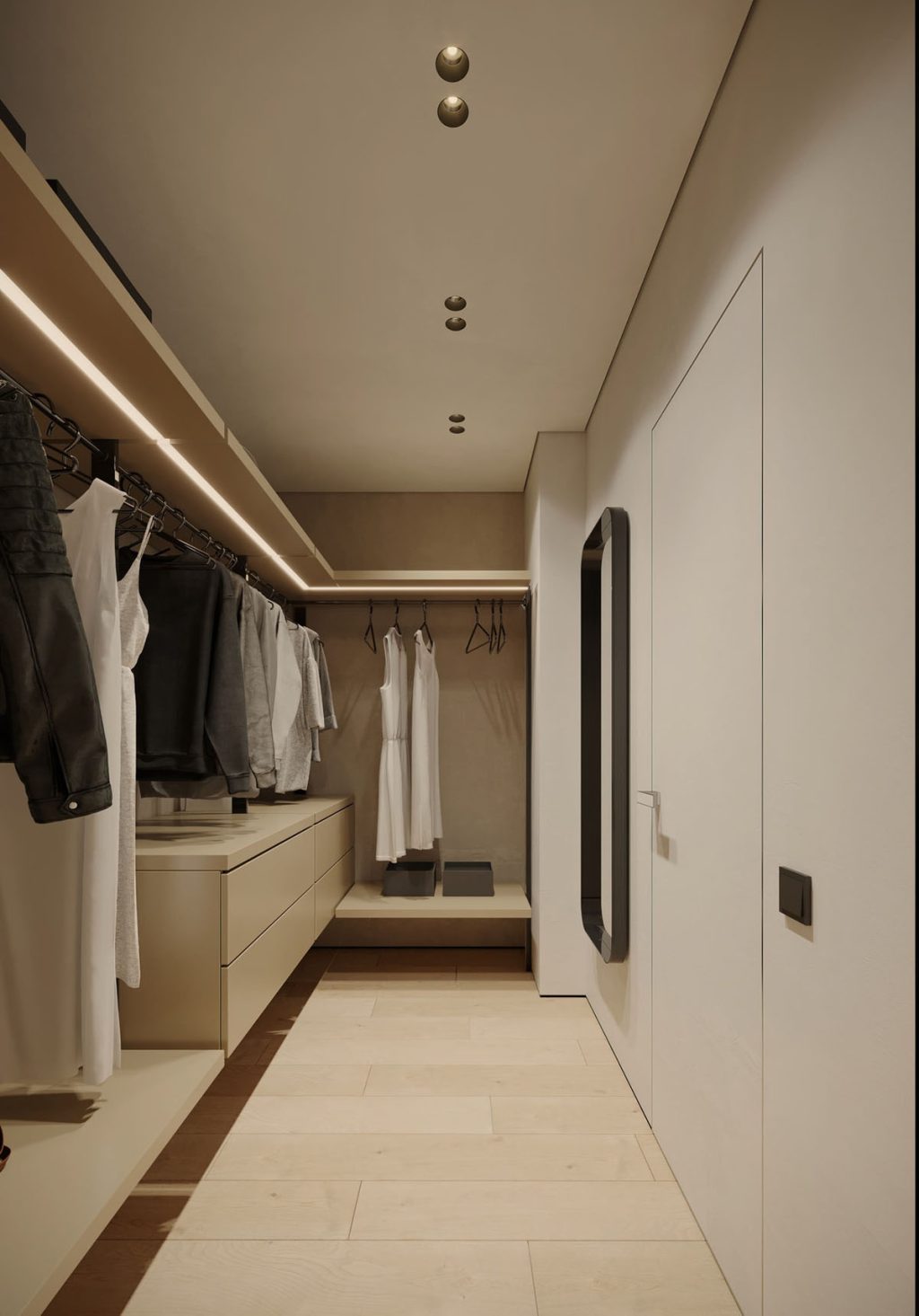 closet lighting | Interior Design Ideas