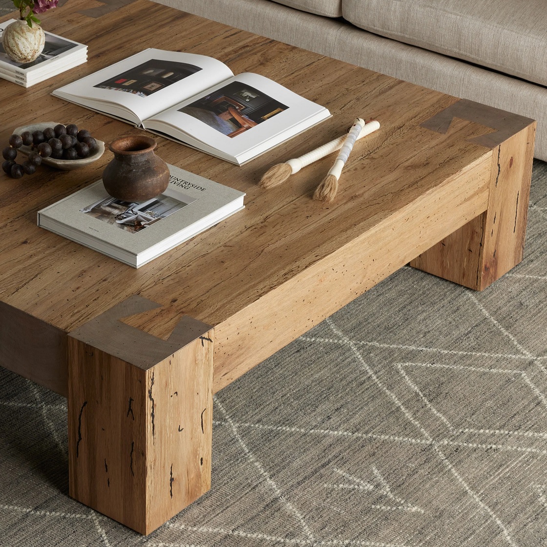 handmade farmhouse coffee table decor for rustic living room low profile coffee table with authentic dovetail joinery beautiful rustic lodge furniture for modern spaces solid wood