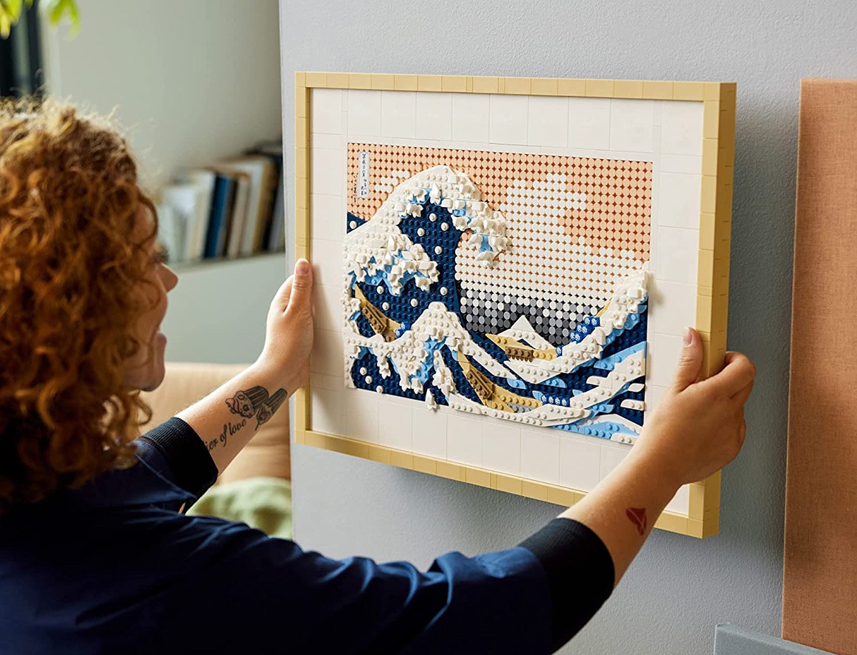 Lego wall art set