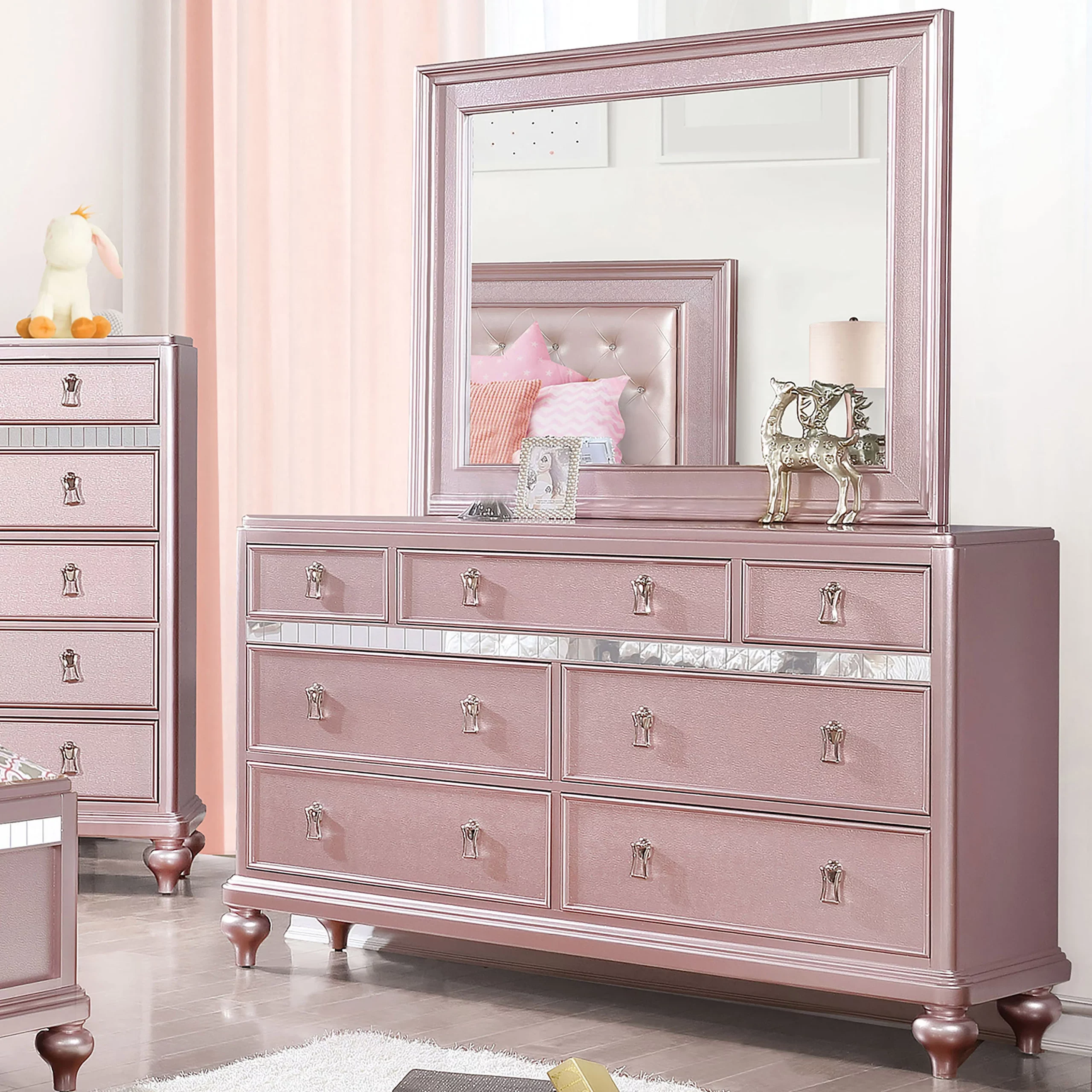 Pink Dresser With Mirror Scaled.webp