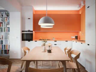 40 Orange Kitchen Designs With Tips & Accessories To Help You Decorate Yours