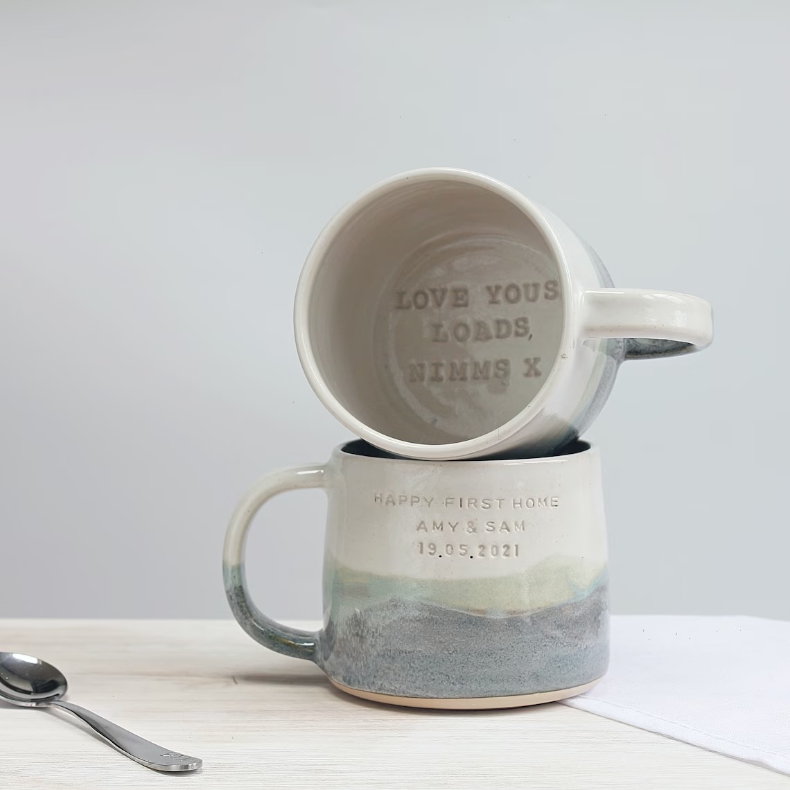 custom coffee mug for sale online high quality ceramic stoneware mug with imprinted message how to get a custom coffee mug with a message inside outside anniversary gift ideas