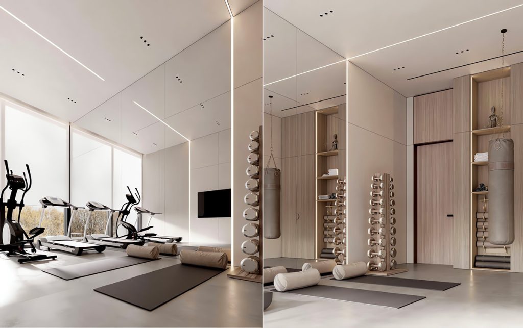 Home Gym Lighting Interior Design Ideas   Home Gym Lighting 1024x643 