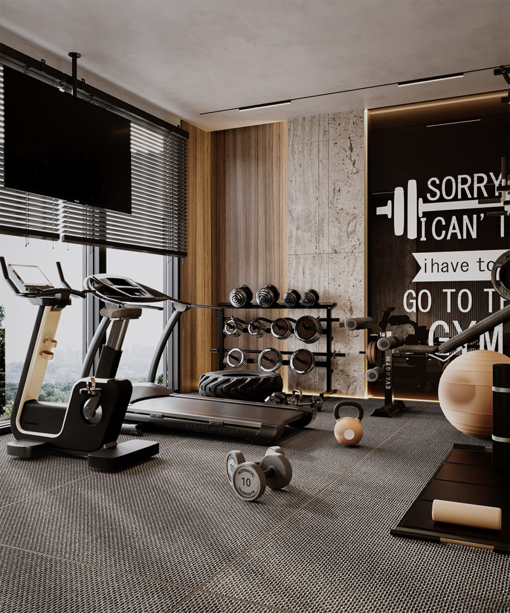 home weights room | Interior Design Ideas