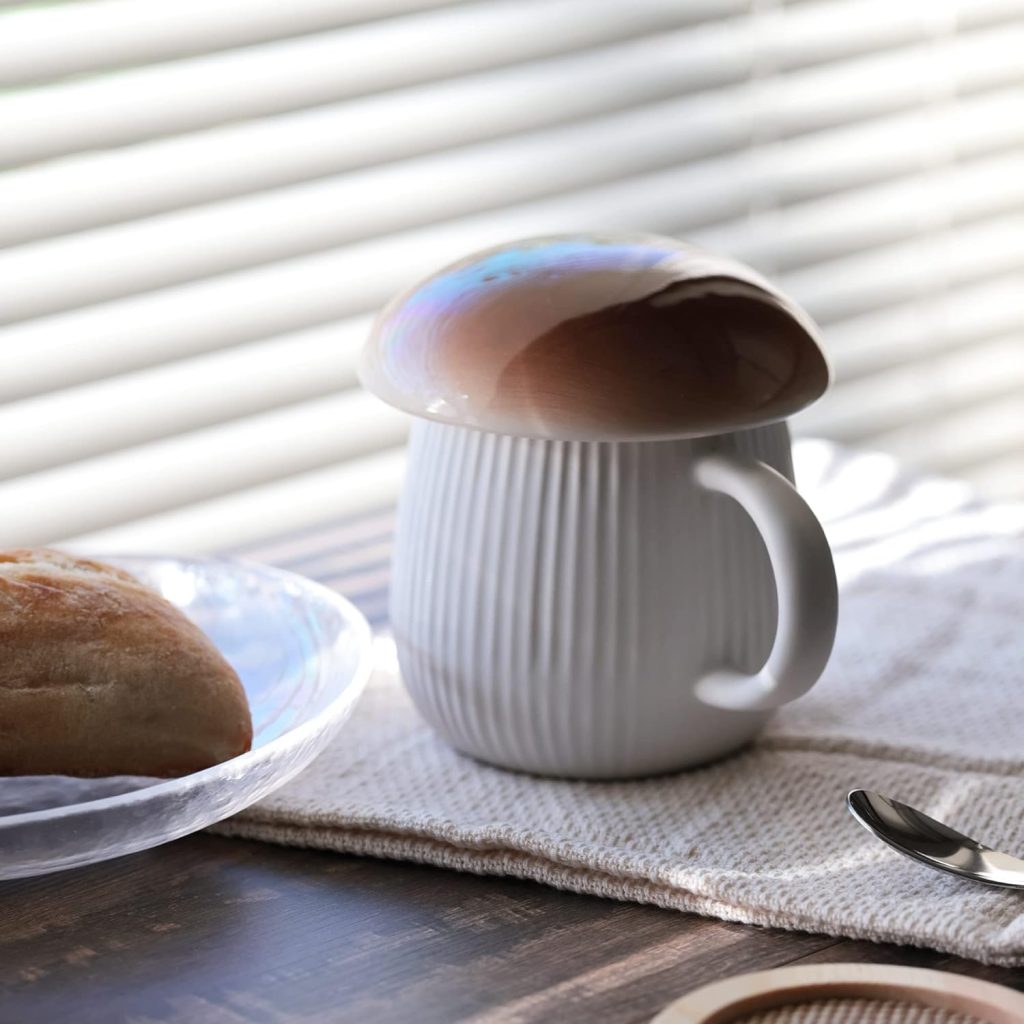 ceramic mushroom mug 2