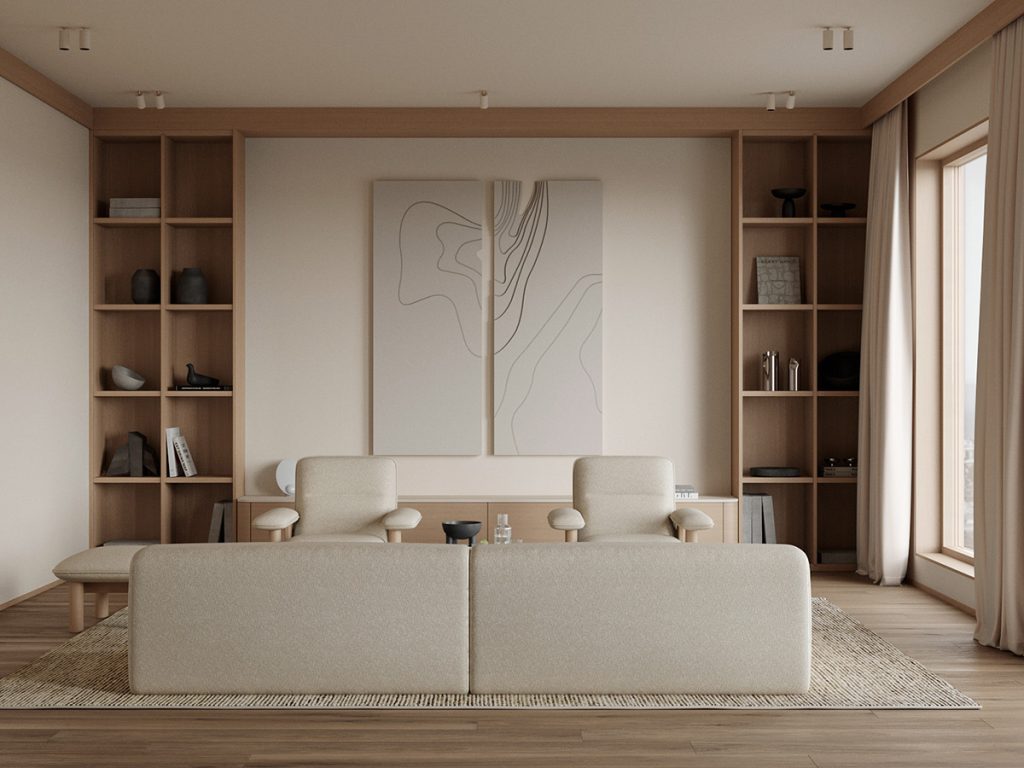 minimalist japandi style interior design 4