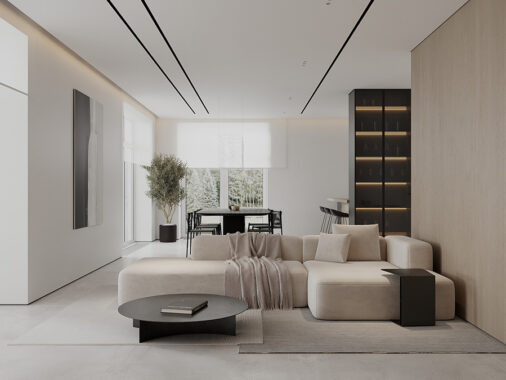 serene modern minimalist house 7