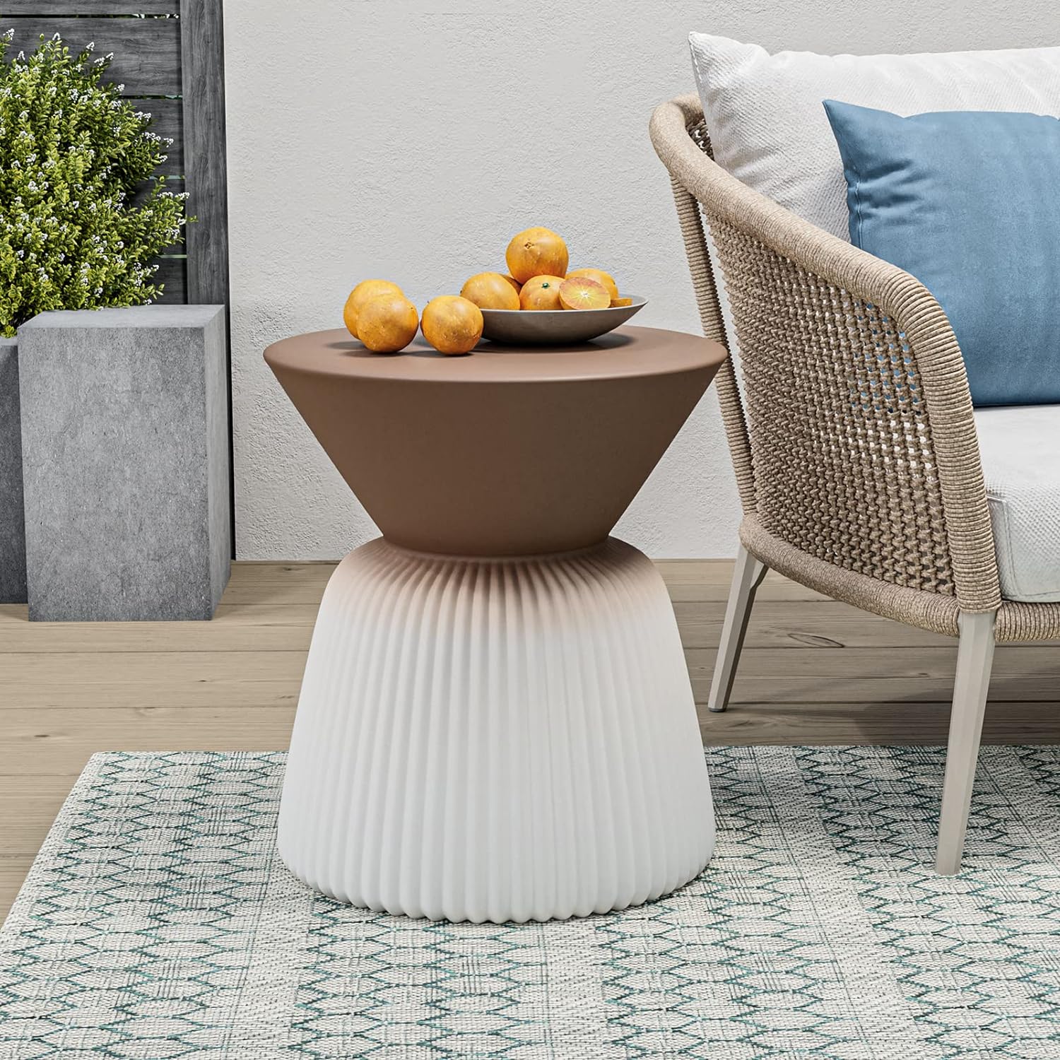 Lightweight Patio Accent Table