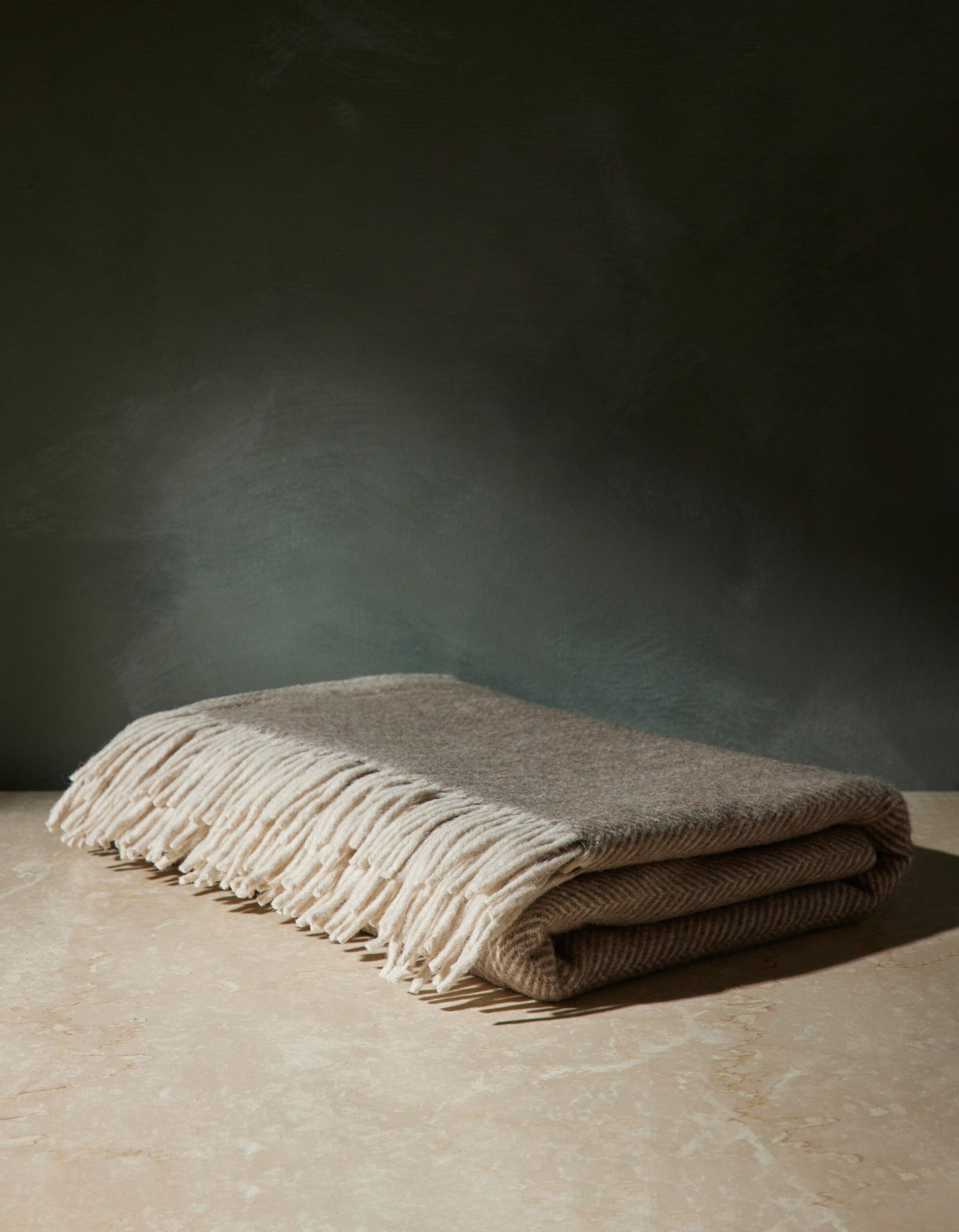 Recycled Wool Throw