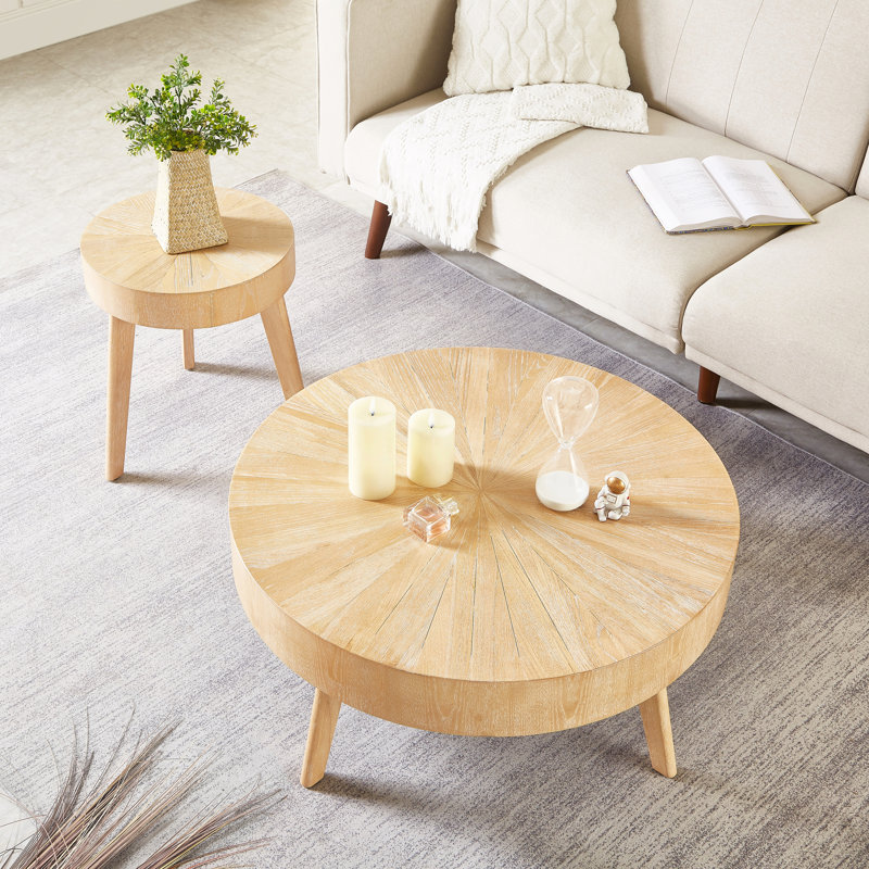 Rustic Solid Wood Coffee Table