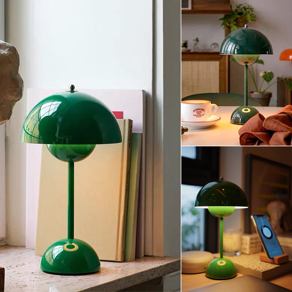 Small Green Table Lamp