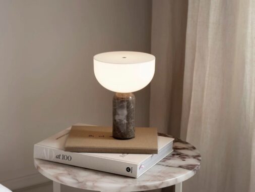 Small Stone Table Lamp