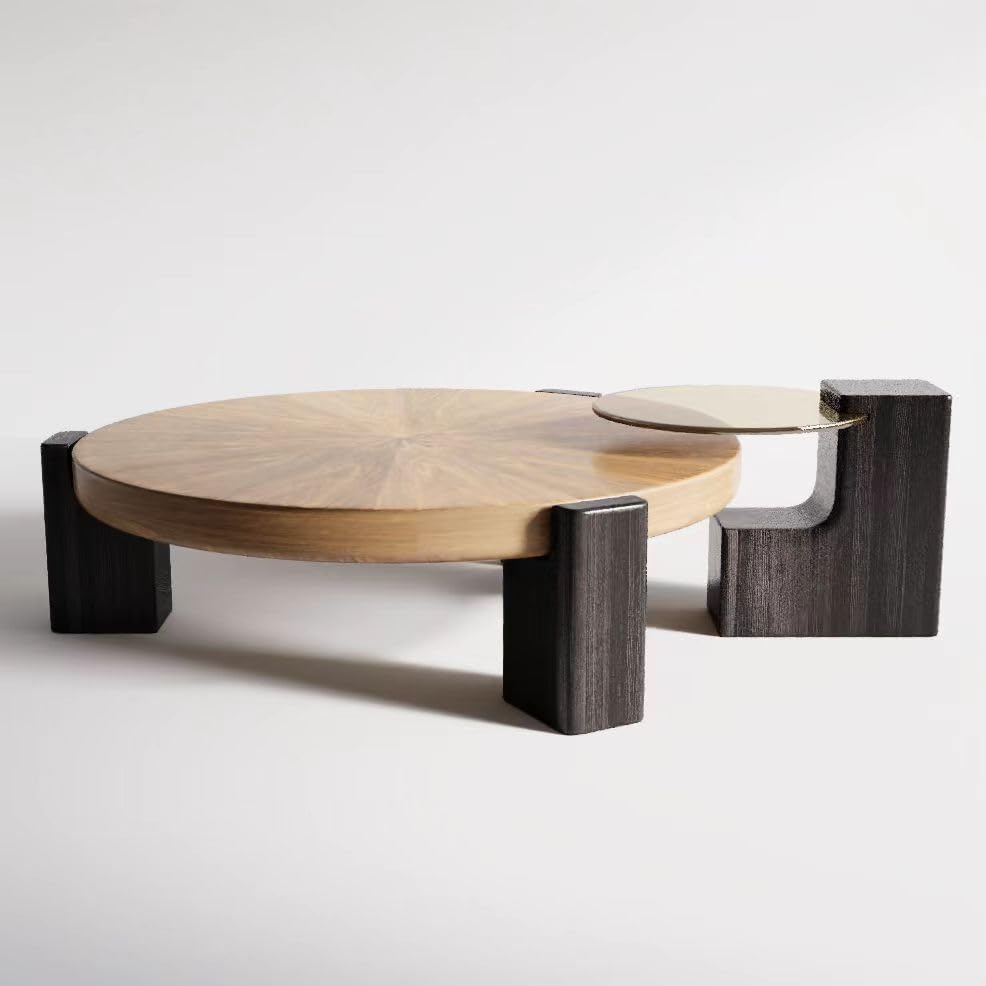 Solid Wood Coffee Table Set