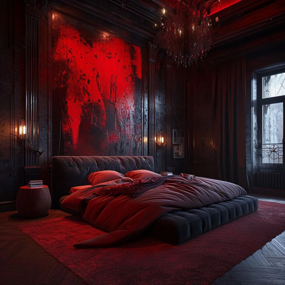 scorpio zodiac themed bedroom