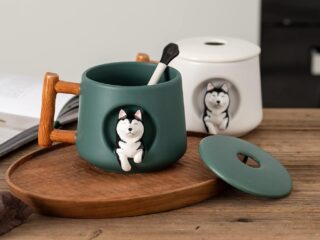 Product Of The Week: A Cute Husky Coffee Mug