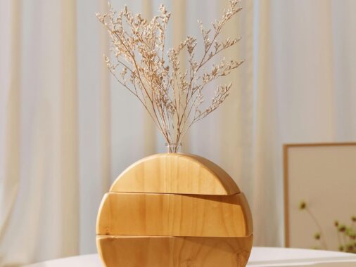 Product Of The Week: A Unique Wooden Vase