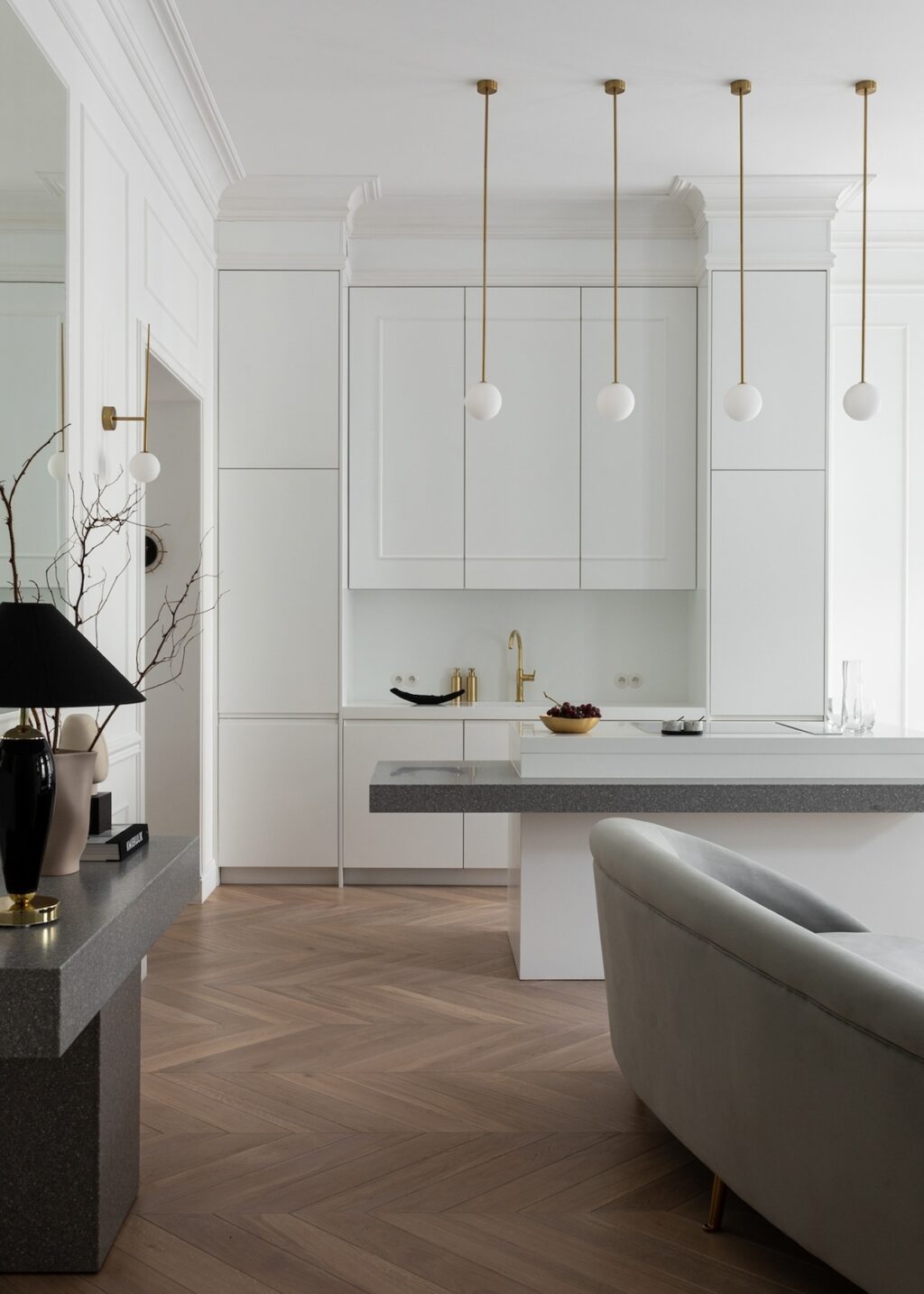 Bright and airy kitchen