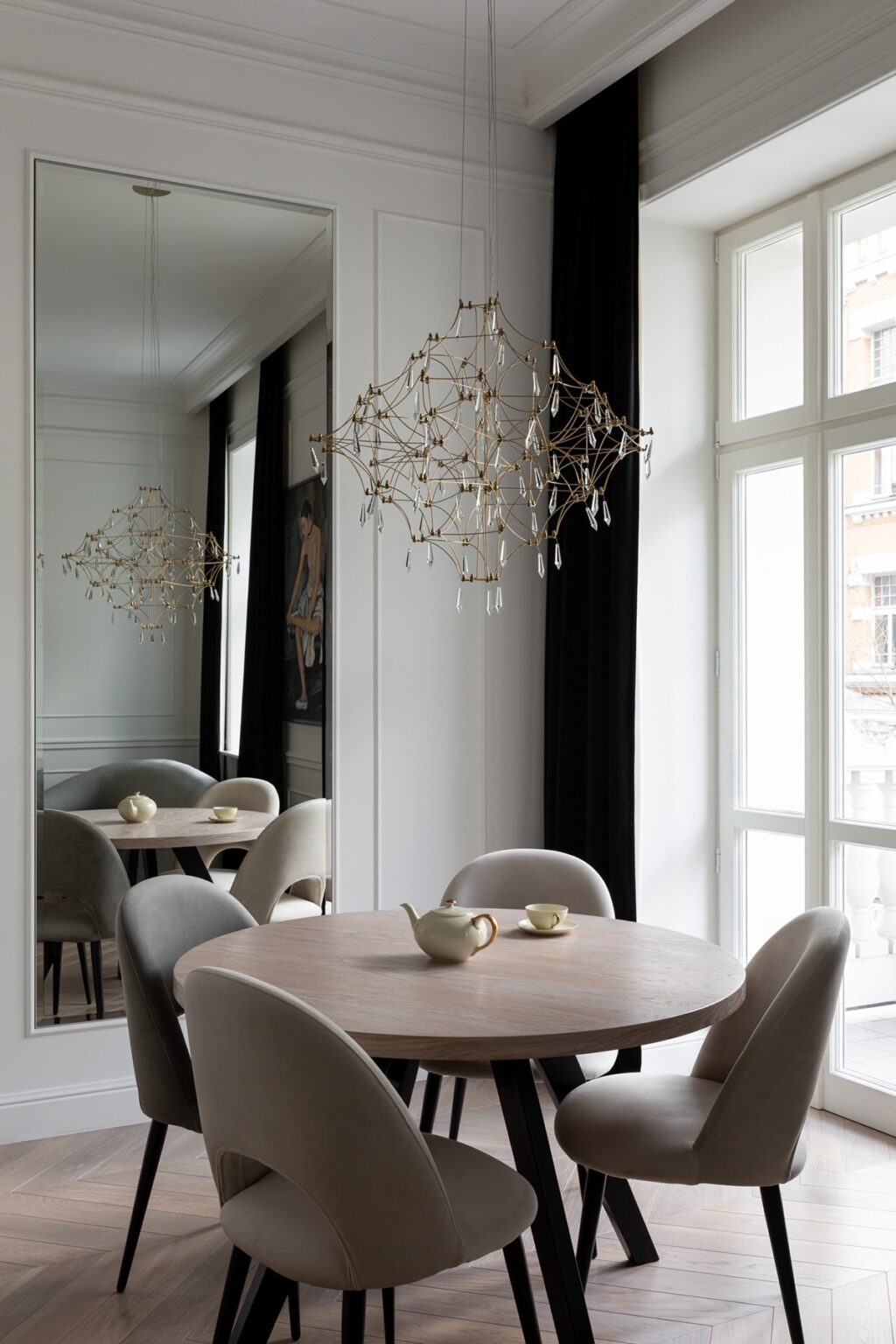 dining area and window