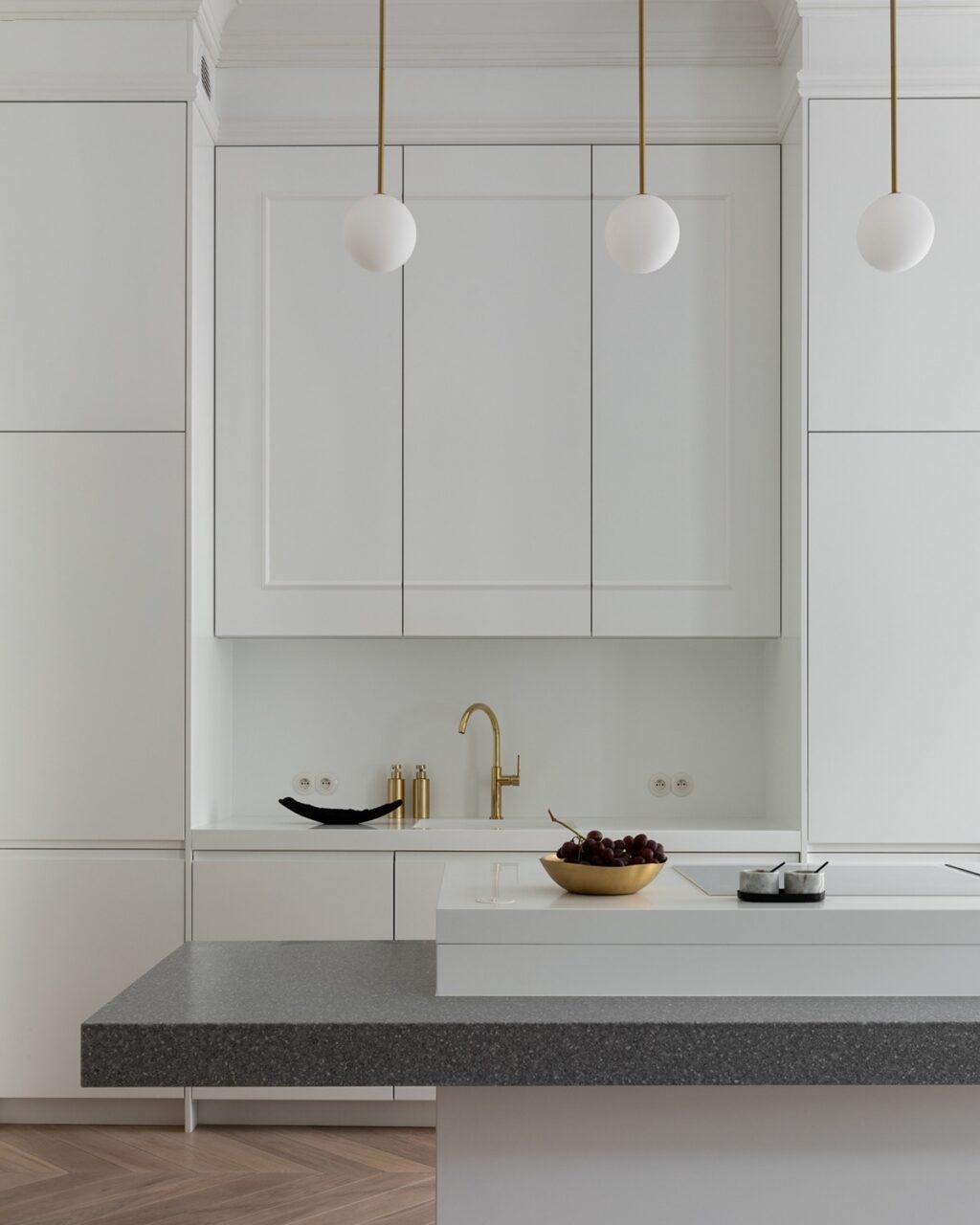 White kitchen interior