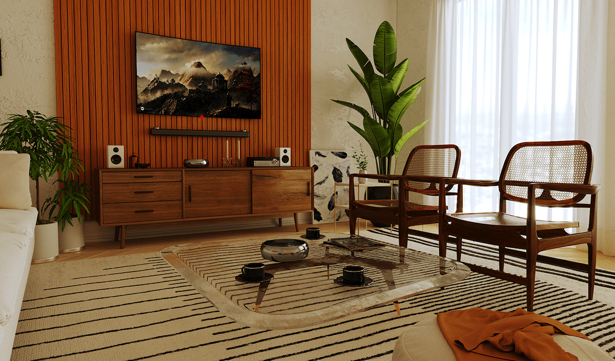 25 Cozy Mid Century Modern Living Room IdeasInterior Design Ideas.