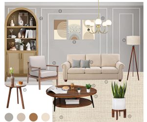 Product board living room mid century featured