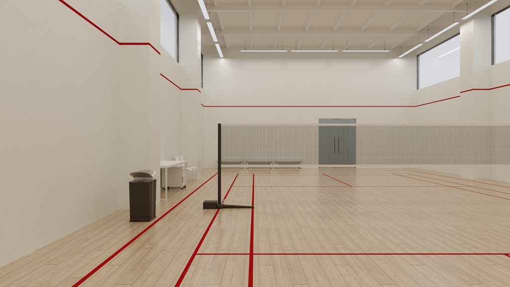 Squash Gym Court Design