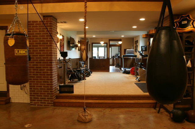 Vintage style home gym