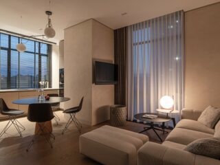 Luxury Redefined in the Modern Minimalist K&K Apartment