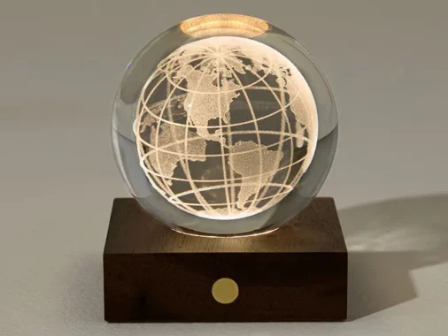 Product of the Week: Illuminated Earth Light Globe