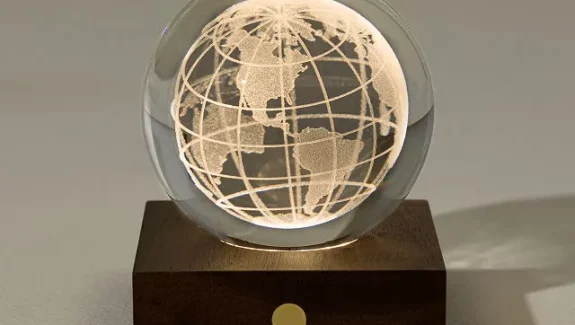 Product of the Week: Illuminated Earth Light Globe