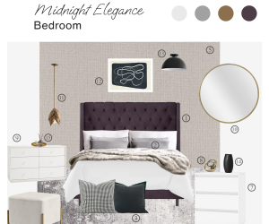 Modern Moody Bedroom (Revised)