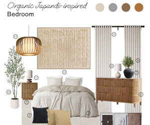 Organic Japandi inspired Bedroom Final