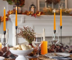 Thanksgiving candle holders