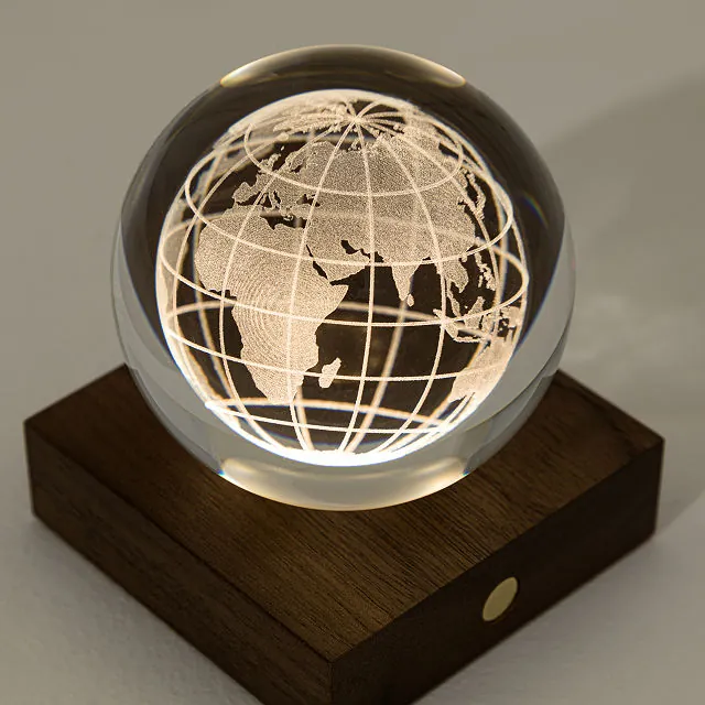 earth light globe enlarged