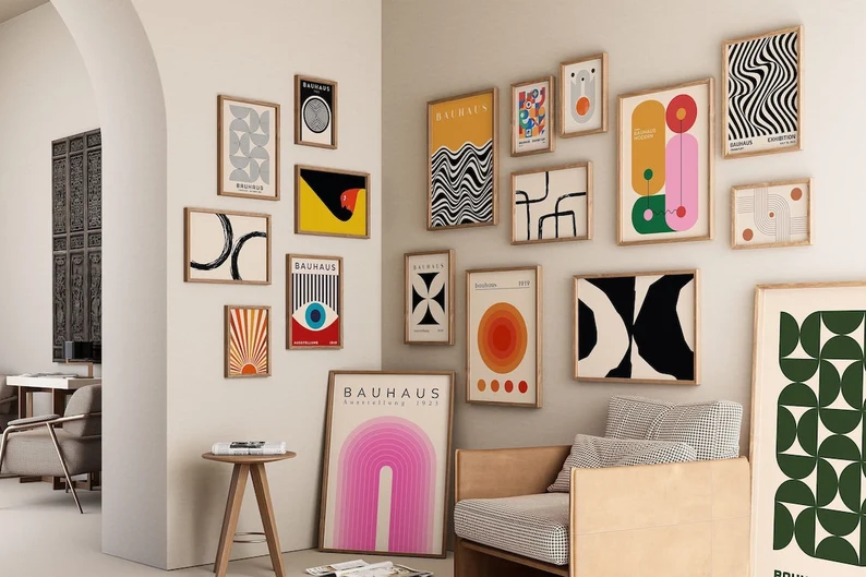 personalized maximalist wall art prints